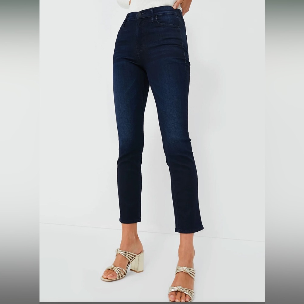 MOTHER the mid rise dazzler ankle in color now or never